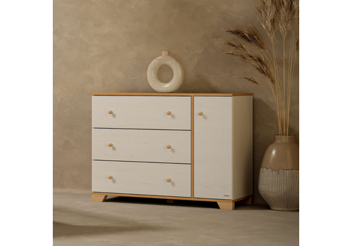 Casababy Juno  βρεφικό σετ δωματίου κρεβάτι και σιφονιέρα