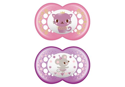 Πιπίλα Original pink  Σιλικόνης 16+ μηνών