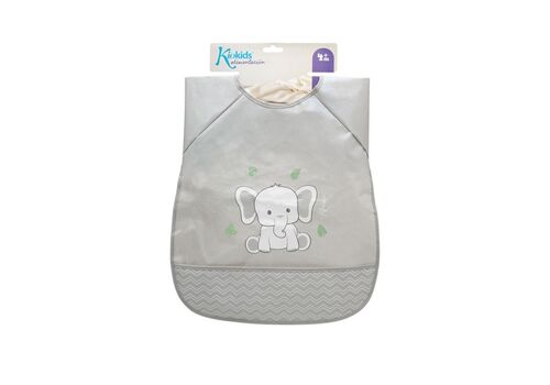 Αδιάβροχη Σαλιάρα-Ποδιά με Μανίκια Little Elephant