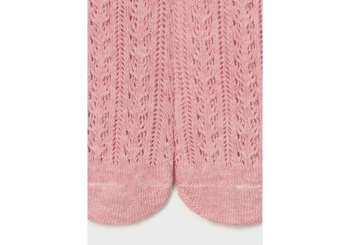 Mayoral Καλσόν διάτρητο οργανικό βαμβάκι pink