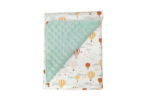 Βρεφική κουβέρτα με σχέδιο AIR BALLOON ΒΕΡΑΜΑΝ Small