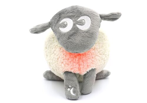 Ewan το προβατάκι DELUXE: Βοήθημα Ύπνου με αισθητήρα κλάματος και φως grey