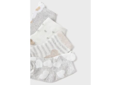 Mayoral Σετ 4 καλτσάκια οργανικό βαμβάκι 9711-055