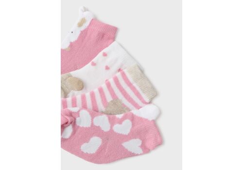 Mayoral Σετ 4 καλτσάκια οργανικό βαμβάκι 9711-054