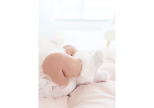 Σετ καλτσάκια και κορδέλα οργανικό βαμβάκι 9710-093