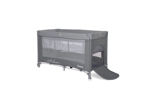 Παιδικό παρκοκρέβατο NOEMI 2 επίπεδα Cool Grey Star Lorelli