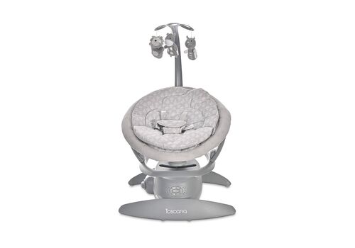 Ρηλάξ-Κούνια TOSCANA Grey Dots