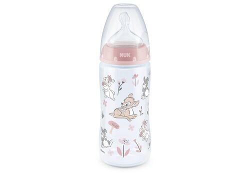 NUK First Choice Plus Μπιμπερό Σιλικόνης (PP) 300ml Disney Dumbo & Bambi