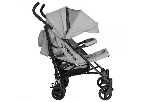 Καρότσι Buggy Adam Ice Grey Bebe Stars 186-188