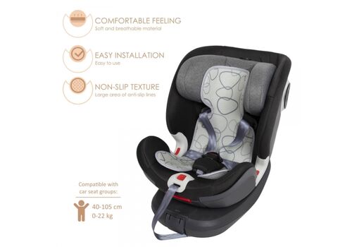 Κάλυμμα Αντιιδρωτικό καθίσματος αυτοκινήτου 0+ Stone 80-201 Bebe Stars