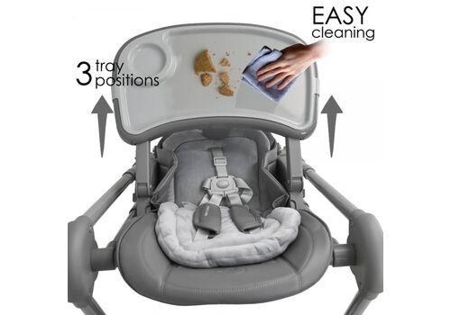 ΚΑΡΕΚΛΑΚΙ ΦΑΓΗΤΟΥ- KOYNIA NUOVO GREY BEBE STARS