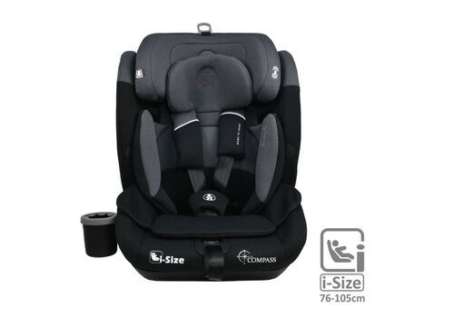 ΚΑΘΙΣΜΑ ΑΥΤΟΚΙΝΗΤΟΥ COMPASS ISOFIX I-SIZE 76-150cm OLIVE