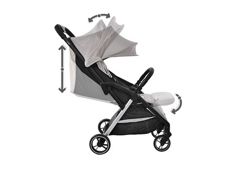 Παιδικό καρότσι Loret Lorelli Grey