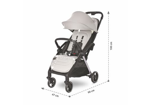 Παιδικό καρότσι Loret Lorelli Grey