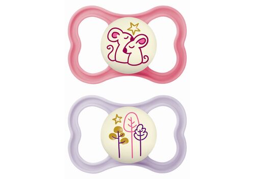 Mam Air  Night Σιλικόνης 6-16m Pink