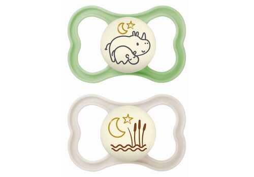 Πιπίλα Mam Air Night Σιλικόνης 6-16m