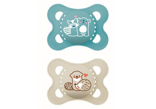 Πιπίλα Original Σιλικόνης 2-6 μηνών blue