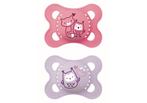 Mam Original Πιπίλα Σιλικόνης 2-6 μηνών pink