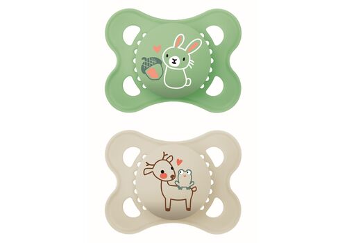 Πιπίλα Original Σιλικόνης 2-6 μηνών green