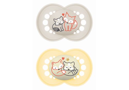 Πιπίλα Original Σιλικόνης Day & Night 6-16 μηνών unisex