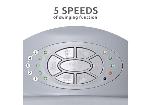 Ρηλάξ-Κούνια TOSCANA Lorelli Green Dots