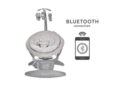 Ρηλάξ-Κούνια TOSCANA Lorelli Green Dots