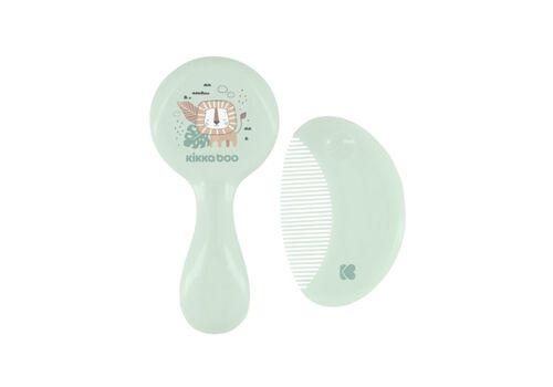 KIKKABOO ΣΕΤ ΒΡΕΦΙΚΗ ΒΟΥΡΤΣΑ ΜΕ ΦΥΣΙΚΗ ΤΡΙΧΑ ΚΑΙ ΧΤΕΝΑ MINT