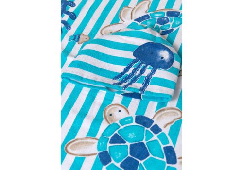 Μπουρνουζοπετσέτα  Mayoral Σιελ  Better Cotton 9459-023 Μπουρνουζοπετσέτα  Mayoral Σιελ  Better Cotton 9459-023