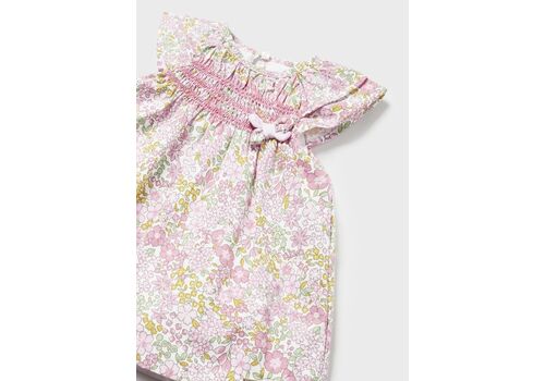 Mayoral Φόρεμα με κάλυμμα για πάνα Better Cotton 1808-011