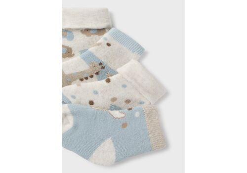 Σετ 4 ζευγάρια καλτσάκια ζωάκια ECOFRIENDS Mayoral 9759-059