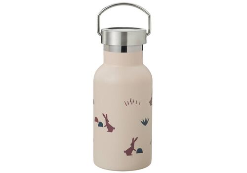 Fresk: Θερμός από ανοξείδωτο ατσάλι 350ml με διπλό πώμα  Rabbits Sandshell
