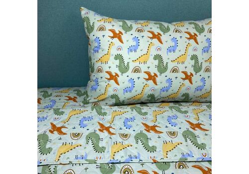 Σετ Σεντόνια Παιδικά (170X260) Dino Raindow Σετ Σεντόνια Παιδικά (170X260) Dino Raindow