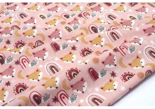 ΣΕΝΤΟΝΑΚΙ ΛΙΚΝΟΥ bebe Fox 52 80X110 Coral 100% Cotton Flannel