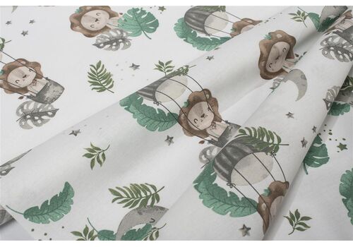 ΣΕΝΤΟΝΑΚΙ ΛΙΚΝΟΥ bebe Lion 534  80X110 BEIGE 100% COTTON