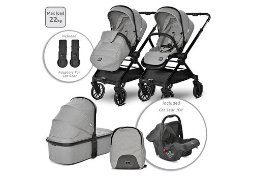 Πολυκαρότσι Lorelli REYA 3in1   Grey