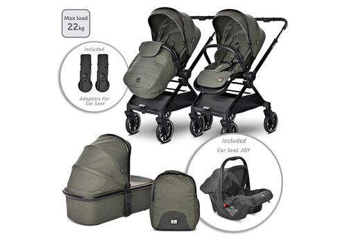 Πολυκαρότσι Lorelli REYA 3in1 green