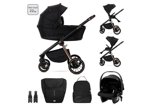 LORELLI Πολυκαρότσι BIANCA 3in1 Black