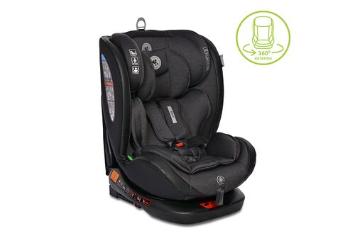 Lorelli Κάθισμα αυτοκινήτου ARES black i-Size ISOFIX 360 Anti Rebound Bar