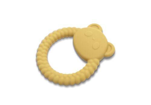 Μασητικο Σιλικονης Panda Yellow