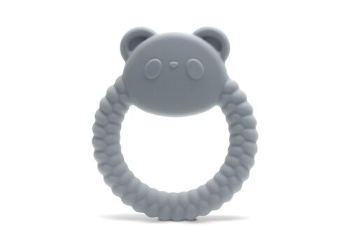 Μασητικο Σιλικονης Panda Grey