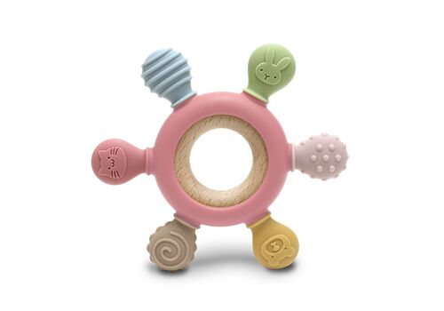 Lorelli Μασητικο Σιλικονης  με Οξια  Pink