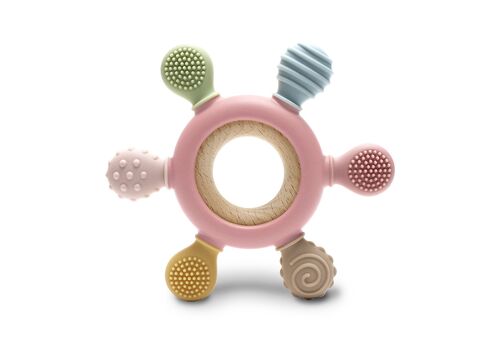 Lorelli Μασητικο Σιλικονης  με Οξια  Pink