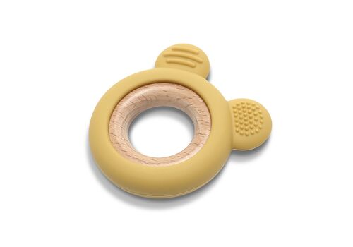 Lorelli Μασητικο Σιλικονης  με Οξια ΑΡΚΟΥΔΑΚΙ yellow