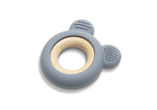 Lorelli Μασητικο Σιλικονης με Οξια ΑΡΚΟΥΔΑΚΙ Grey