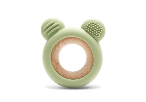 Lorelli Μασητικο Σιλικονης με Οξια ΑΡΚΟΥΔΑΚΙ Green