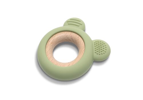 Lorelli Μασητικο Σιλικονης με Οξια ΑΡΚΟΥΔΑΚΙ Green