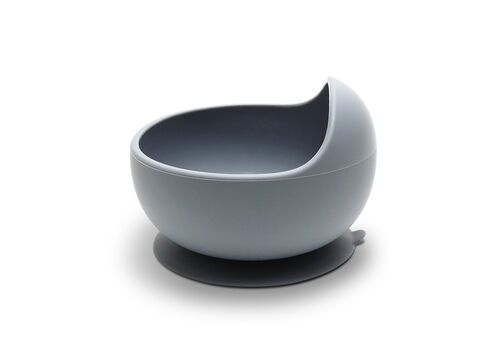 Lorelli Μπολ Σιλικόνης με Βεντούζα Grey