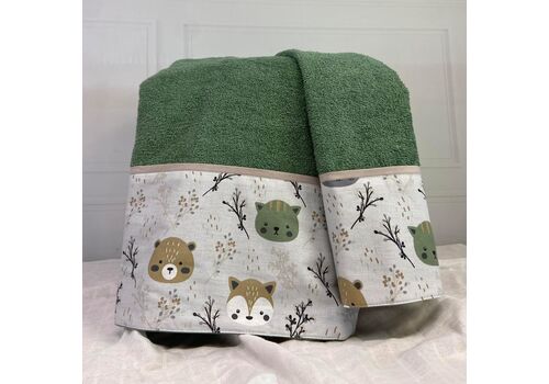 Σετ βρεφικές πετσέτες 2τμχ Forest ABΟ
