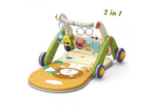 ΓΥΜΝΑΣΤΗΡΙΟ-ΠΕΡΠΑΤΟΥΡΑ ΔΡΑΣΤΗΡΙΟΤΗΤΩΝ PIANO RAINY FOREST 2 IN 1 BEBE STARS