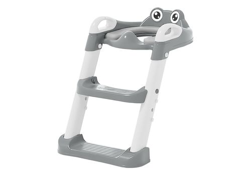 ΚΑΘΙΣΜΑ ΤΟΥΑΛΕΤΑΣ ΜΕ ΧΕΡΟΥΛΙΑ ΚΑΙ ΣΚΑΛΟΠΑΤΑΚΙΑ FROG GREY BEBE STARS